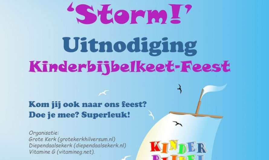 Kinderbijbelkeet-feest 26 april