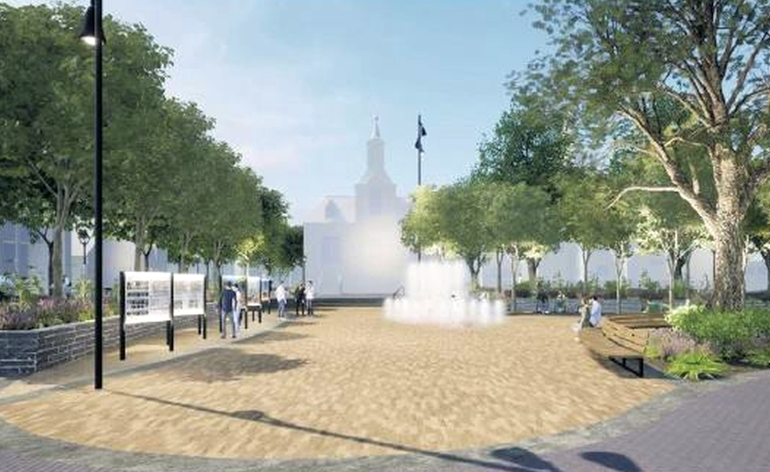 Presentatie ontwerp herinrichting Kerkbrink