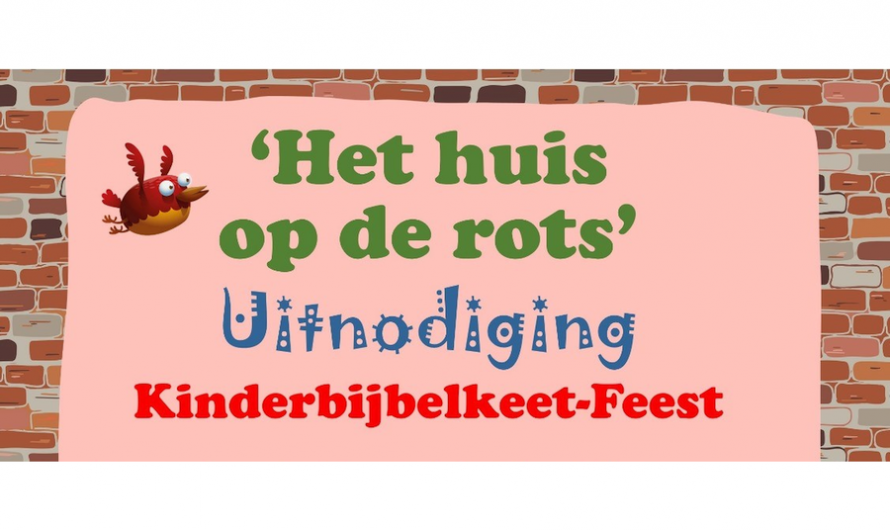 Kinderbijbelkeet-feest op 25 oktober