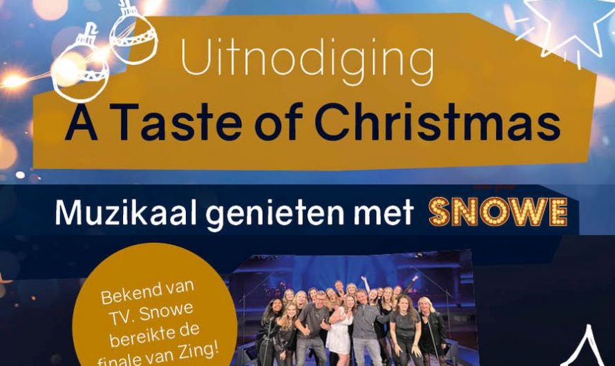 Middag en avond ‘A Taste of Christmas!’