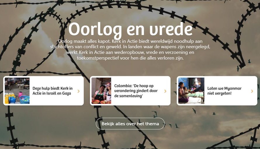 Noodhulp en wederopbouw