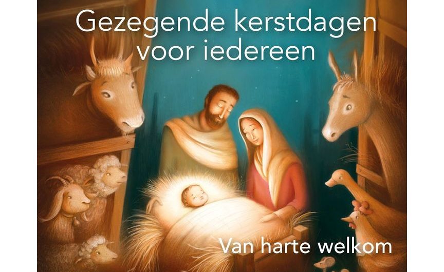Uitnodiging om Kerstmis mee te komen vieren