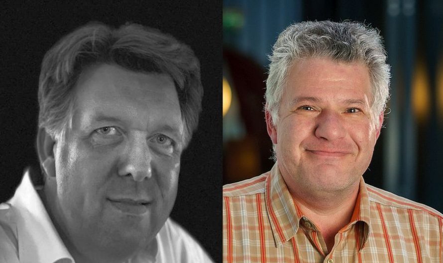 Twee mannenbroeders nemen afscheid