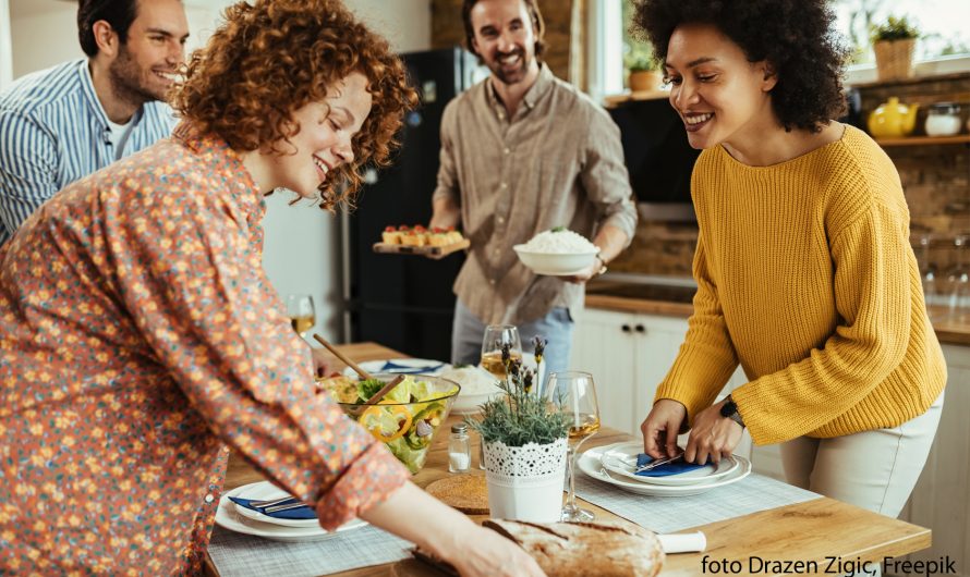 Welkom aan tafel in Italië