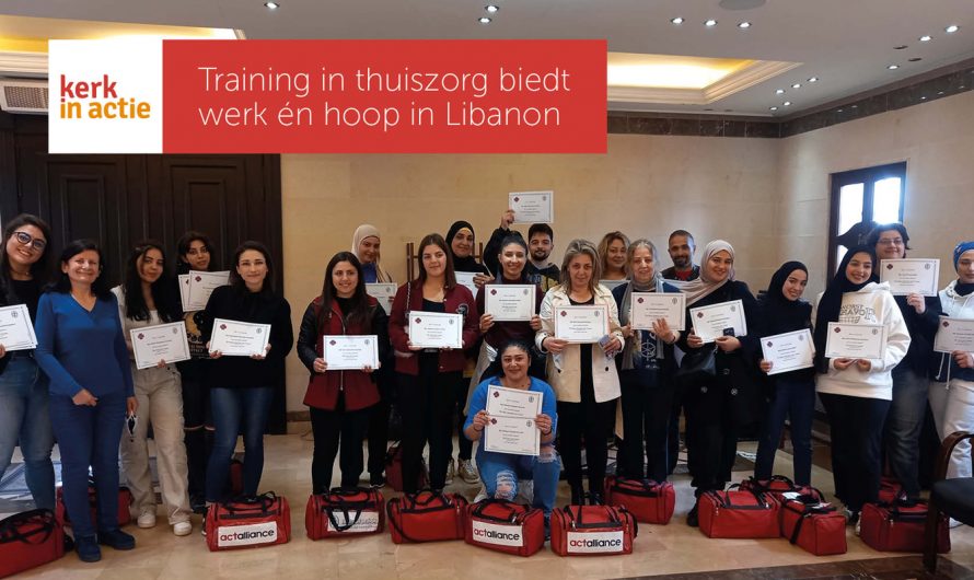 Libanon- Training in thuiszorg biedt werk en hoop.