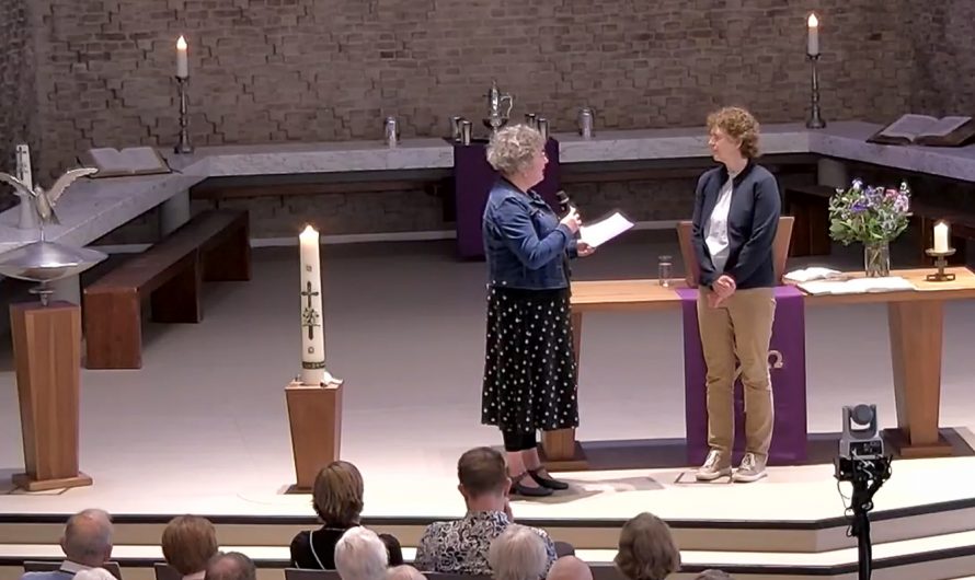 Afscheid koster Regenboogkerk