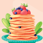 Langste pannenkoekentafel